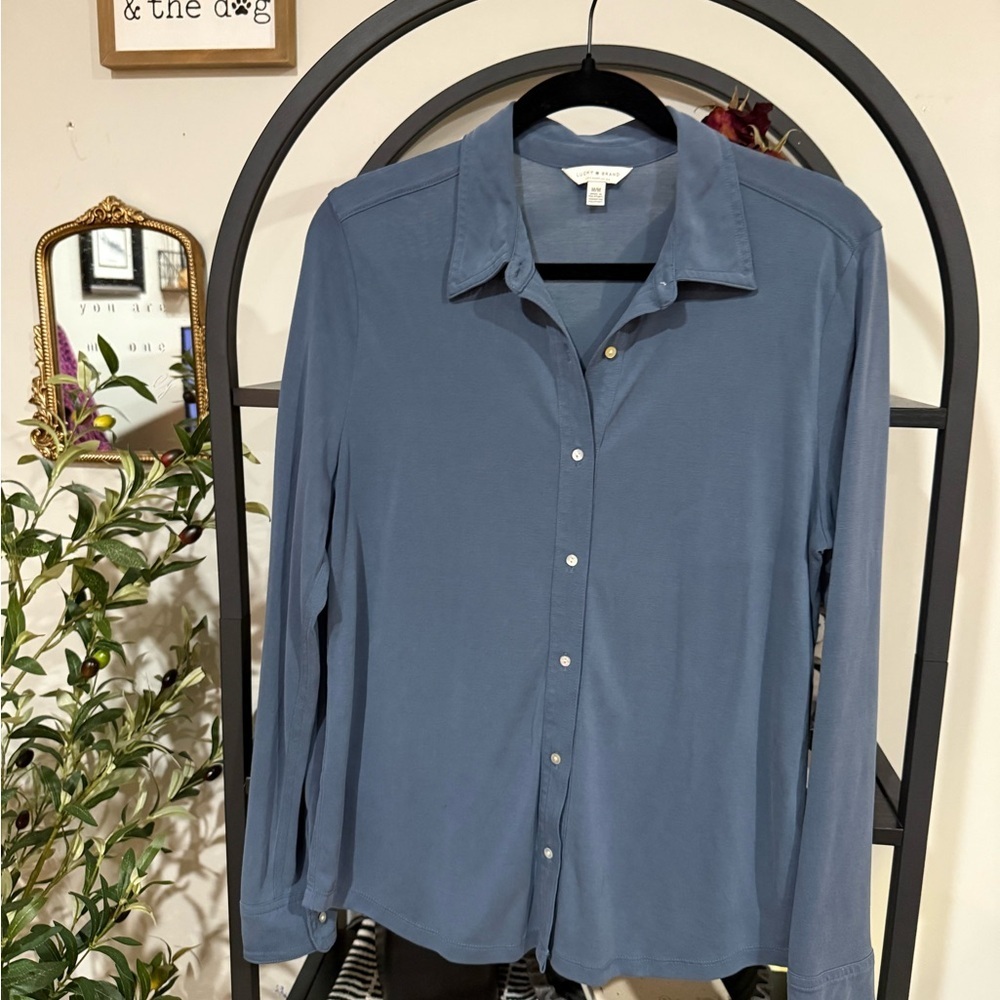 Lucky brand button down shirt size medium - Picture 6 of 9